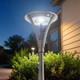 Commercial Grade Solar Post Light 3000 Lumens 7 Nights Lighting Sensor Commercial Grade Solar Post Light 3000 Lumens 7 Nights Lighting Sensor